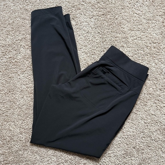 Athleta Black Women's Jogger Pants with Pockets Size 0 - Picture 2 of 8